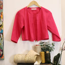 Boléro Ange - lin fushia - Quintessence