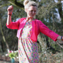 Boléro Ange - lin fushia - Quintessence