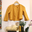 Boléro Ange - lin ocre - Quintessence