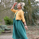 Boléro Ange - lin ocre - Quintessence