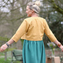 Boléro Ange - lin ocre - Quintessence