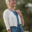 Boléro Ange - viscose/lin ficelle - Quintessence