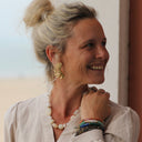 Boucle d'oreille Zéphir dorées - Quintessence