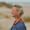 Boucles d’oreilles Énigme – Grenat - Quintessence