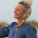 Boucles d’oreilles Énigme – Ivoire & Ambré - Quintessence