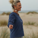 Boucles d’oreilles Énigme – Ivoire & Ambré - Quintessence