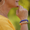 Bracelet Halo Azur Nomade Lot de 2 | Fabriqué en France | Quintessence