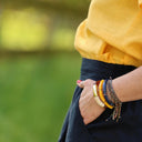 Bracelet Halo Azur Nomade Lot de 2 | Quintessence
