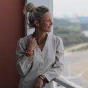 Bracelet Halo – Caramel doré - Quintessence