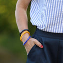 Bracelet Halo Éclat du Désert Lot de 3 | Fabriqué en France | Quintessence