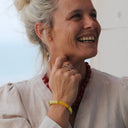 Bracelet Halo – Jaune Pailleté & Doré - Quintessence