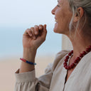 Bracelet Halo – Rouge, Bleu & vert de gris - Quintessence