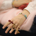 Bracelet Neylia terracotta - Quintessence