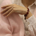 Bracelet Neylia terracotta - Quintessence