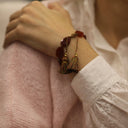 Bracelet Neylia terracotta - Quintessence