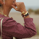 Bracelet Sillage doré - Quintessence