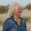 Broche Tournesol brodée - Quintessence