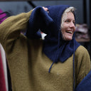 Cagoule Florelle - Bleu marine - Quintessence