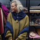 Cagoule Florelle - Bleu marine - Quintessence