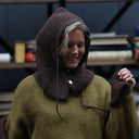 Cagoule Florelle - Chocolat - Quintessence
