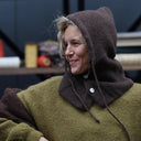 Cagoule Florelle - Chocolat - Quintessence