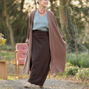 Calixte Viscose/lin moka | Quintessence