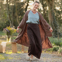 Calixte Viscose/lin moka | Quintessence