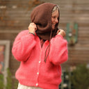 Capuche Danaé - Chocolat - Quintessence