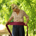 Ceinture Anita - Armuré de coton raisin - Quintessence