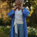 Ceinture Anita – Coton flammé brodé ivoire - Quintessence