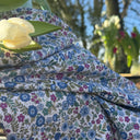 Ceinture Anita coton Printemps bleu - Quintessence