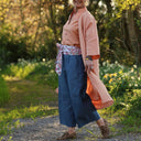 Ceinture Anita – Coton souffle fleuri - Quintessence