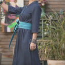 Ceinture Anita - double gaze de coton canard - Quintessence