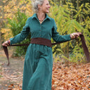 Ceinture Anita - double gaze de coton chocolat - Quintessence