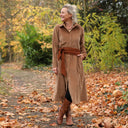 Ceinture Anita - double gaze de coton écureuil - Quintessence