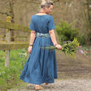 Ceinture Anita Fleurs d'indigo - Quintessence