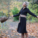 Ceinture Anita - Jacquard coton/lin moka - Quintessence