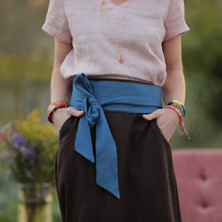 Ceinture Anita - jean lyocel bleu