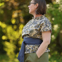 Ceinture Anita Lin bleu jeans | Quintessence