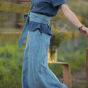 Ceinture Anita lin chiné denim | Quintessence
