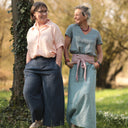 Ceinture Anita - Lin chiné rose doux - Quintessence