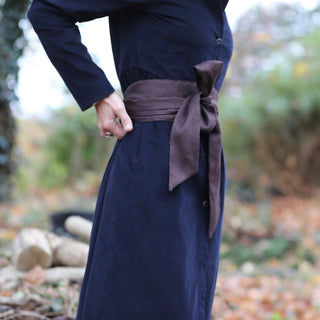 Ceinture Anita - lin chocolat