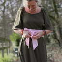 Ceinture Anita lin rose dragée - Quintessence