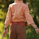 Ceinture Anita lin terracotta | Quintessence