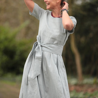 Ceinture Anita - Lin vert d'eau