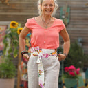 Ceinture Anita - popeline de coton floraison - Quintessence