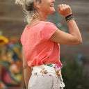 Ceinture Anita - popeline de coton floraison - Quintessence