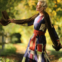 Ceinture Anita - sergé de viscose terracotta - Quintessence