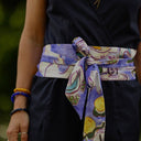 Ceinture Anita – viscose Céleste - Quintessence