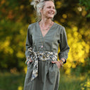 Ceinture Anita – Voile de coton fougère - Quintessence